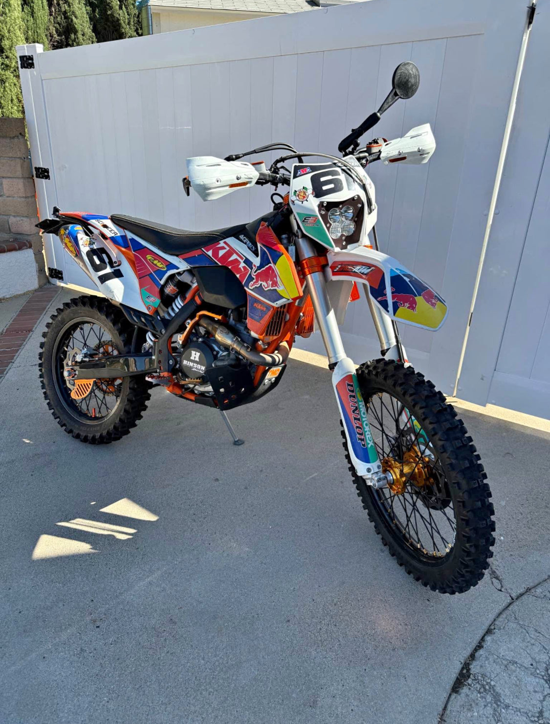 KTM 500 exc Año 2016